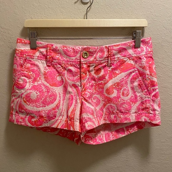 Lilly Pulitzer The Walsh Short In Pink Pout Size 4 - Picture 3 of 11